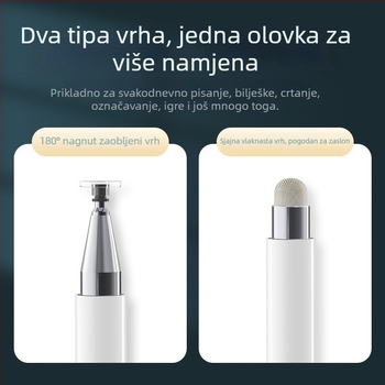 DRB-1 stilus za kapacitivne zaslone, magnetska dvostruka funkcija, OEM proizvodnja, kompatibilan s iPad