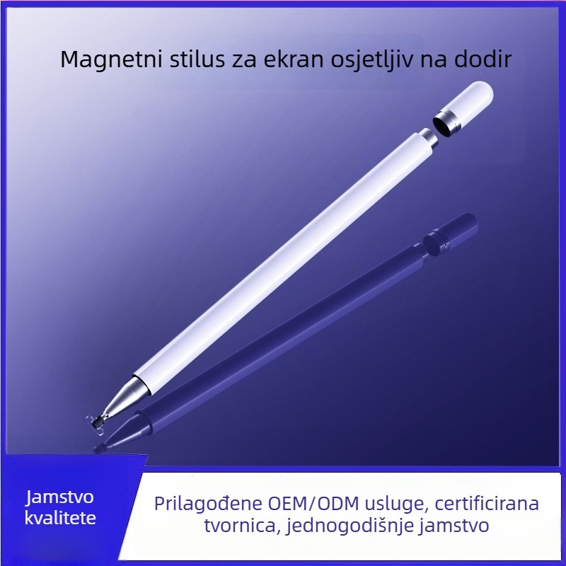 DRB-1 stilus za kapacitivne zaslone, magnetska dvostruka funkcija, OEM proizvodnja, kompatibilan s iPad