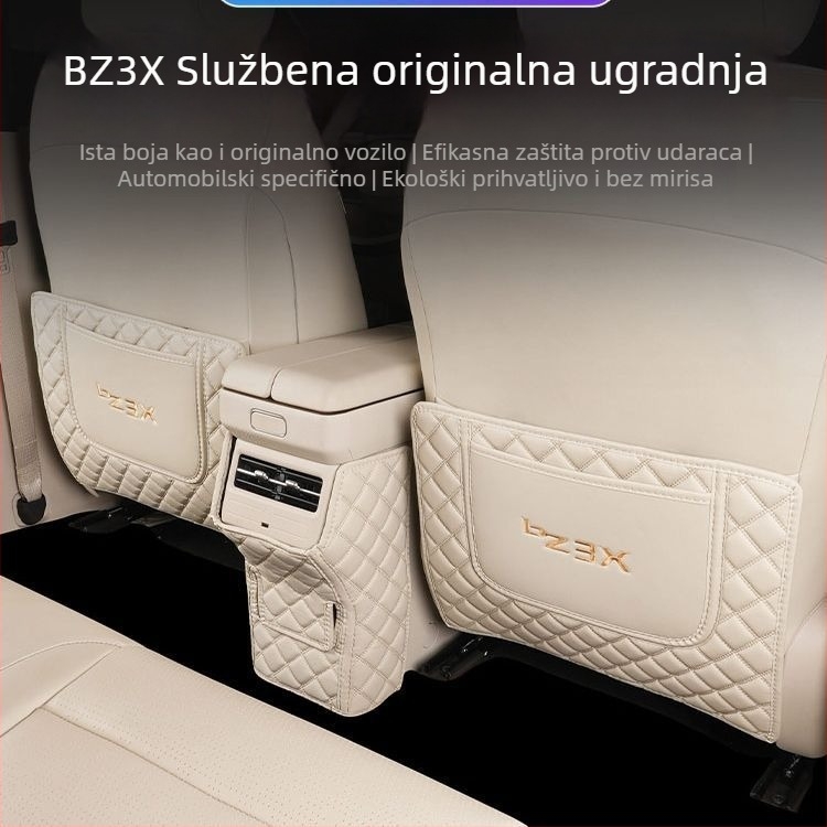 PU zaštitni jastučić za stražnji naslon ruke – Anti-Kick za Toyota vozila