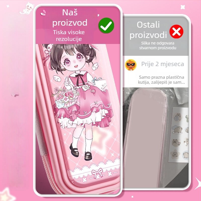 Chenyu dječji kutija za olovke od platna, unisex, korejski stil