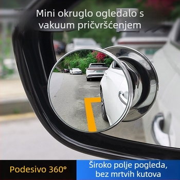 And Horse auto retrovizor – mala kružna dopuna ogledala za mrtve kutove, s usisnom čašicom