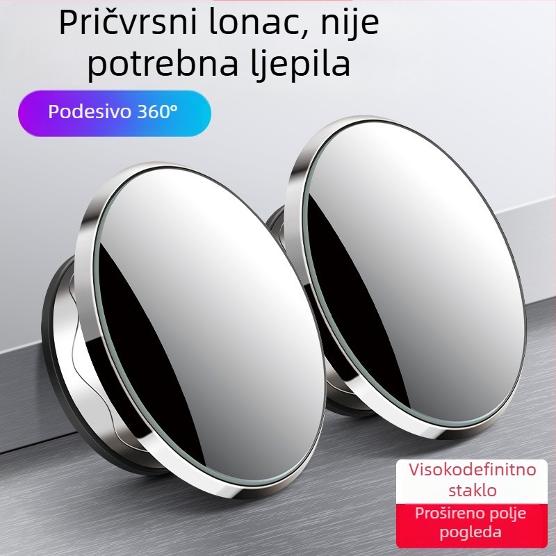And Horse auto retrovizor – mala kružna dopuna ogledala za mrtve kutove, s usisnom čašicom