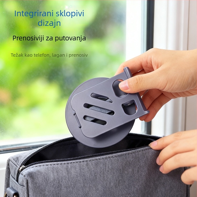 Metalni stolni držač za telefon i tablet, univerzalni, sklopivi i rotirajući