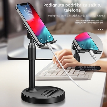 Držač za telefon/tablet s zračnim jastukom, plastični, IP stil, bez prilagođavanja