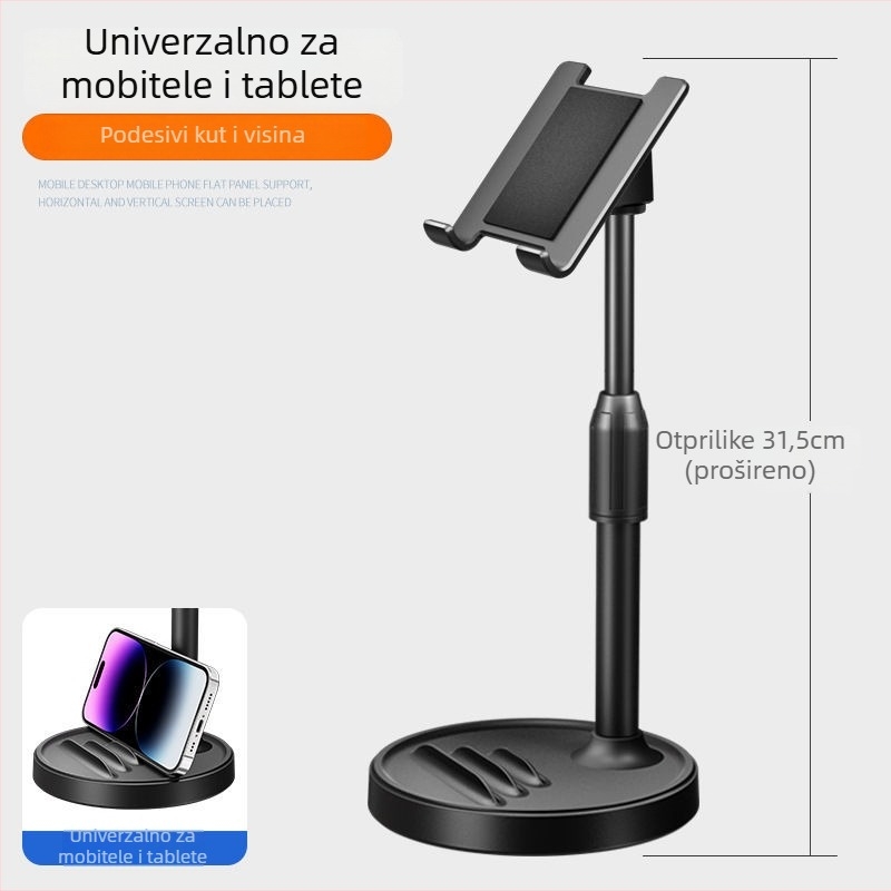 Držač za telefon/tablet s zračnim jastukom, plastični, IP stil, bez prilagođavanja