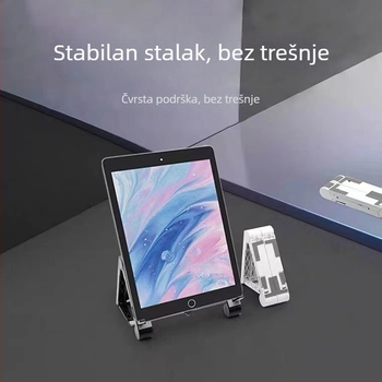 Stolna držač – višefunkcijski držač za telefon i tablet, plastika, opća kompatibilnost, mogućnost prilagodbe