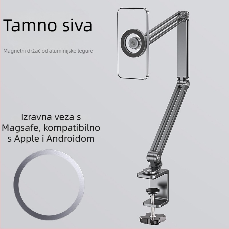 Stalak za tablet – sklopivi, 360° cantilever, model Z67; kompatibilan s iPad/iPhone serijama; OEM obrada