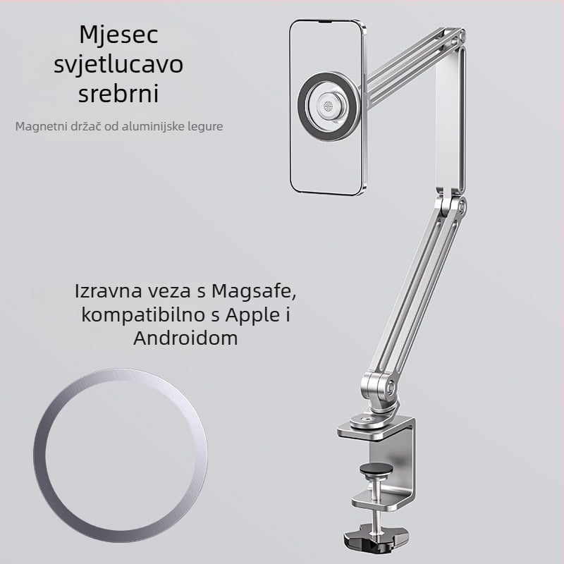 Stalak za tablet – sklopivi, 360° cantilever, model Z67; kompatibilan s iPad/iPhone serijama; OEM obrada
