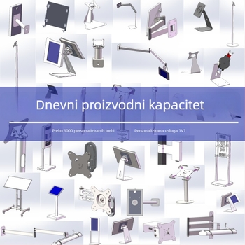 Stalak za tablet, rotacijski tip, model PM-LD01, 4 kg, OEM obrada