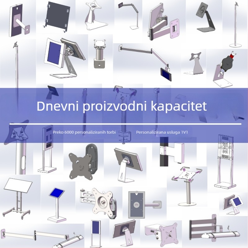 Stalak za tablet, rotacijski tip, model PM-LD01, 4 kg, OEM obrada