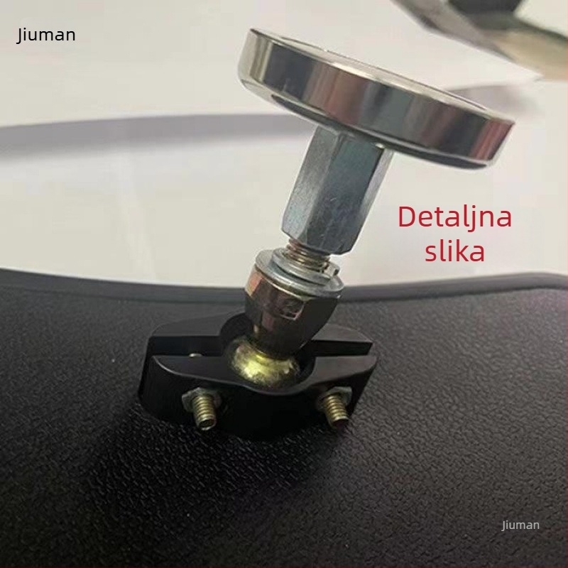 Zadnje ogledalo za traktor – unutarnja uporaba, široki kut, snažan magnet, pričvrsna vakuumska čašica, visoka razlučivost