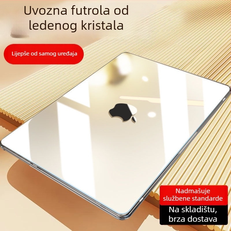 Prozirni zaštitni kućište za MacBook Air 13/15 i MacBook Pro 16, 14-inčni prijenosnik, model M3, skup 13,6-inča