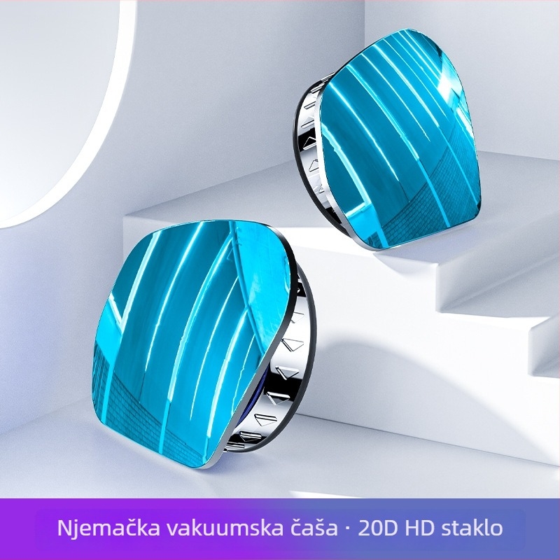 Cool Chi automobilni retrovizor s 360° HD širokim kutom, bez okvira, kružno ogledalo, pomoć pri mrtvim kutovima