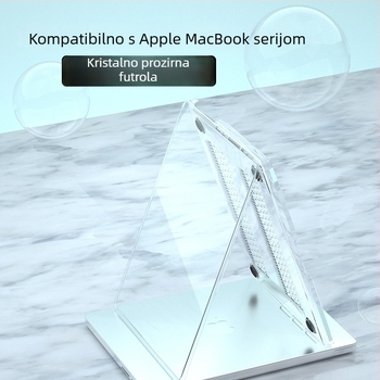 Prozirni zaštitni kućište za Apple MacBook Air, 13–14 inča