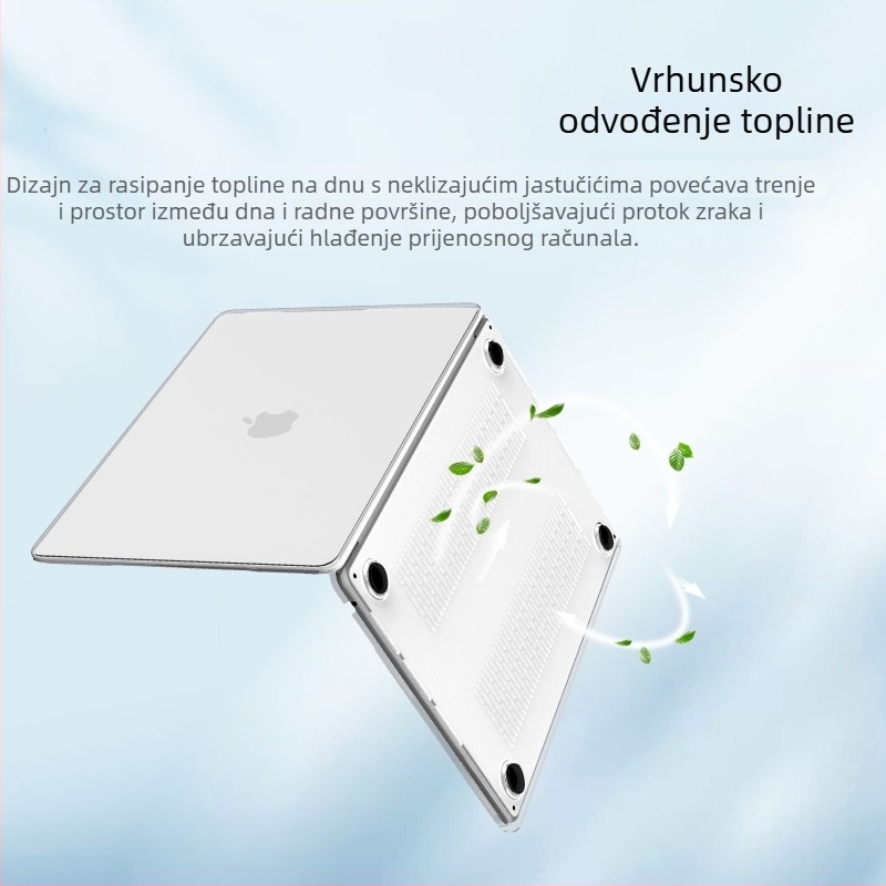 Prozirni zaštitni kućište za Apple MacBook Air, 13–14 inča
