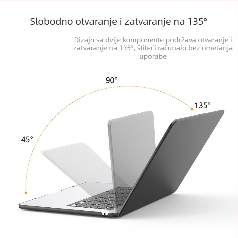 Chengkang plastično zaštitno kućište za MacBook Pro i MacBook Air