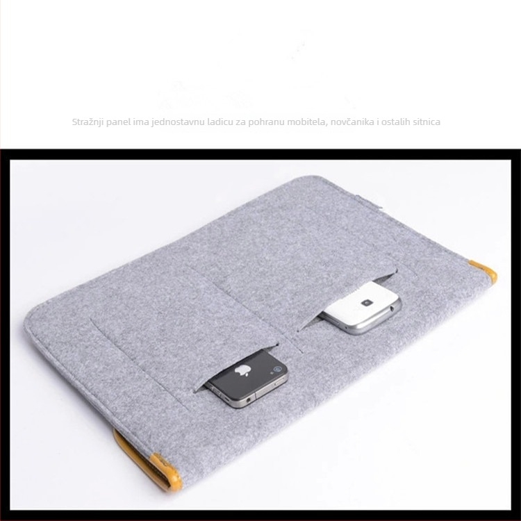 Etui za MacBook od filca – ultra lagano, prozračan, otporno na habanje, bez podstave