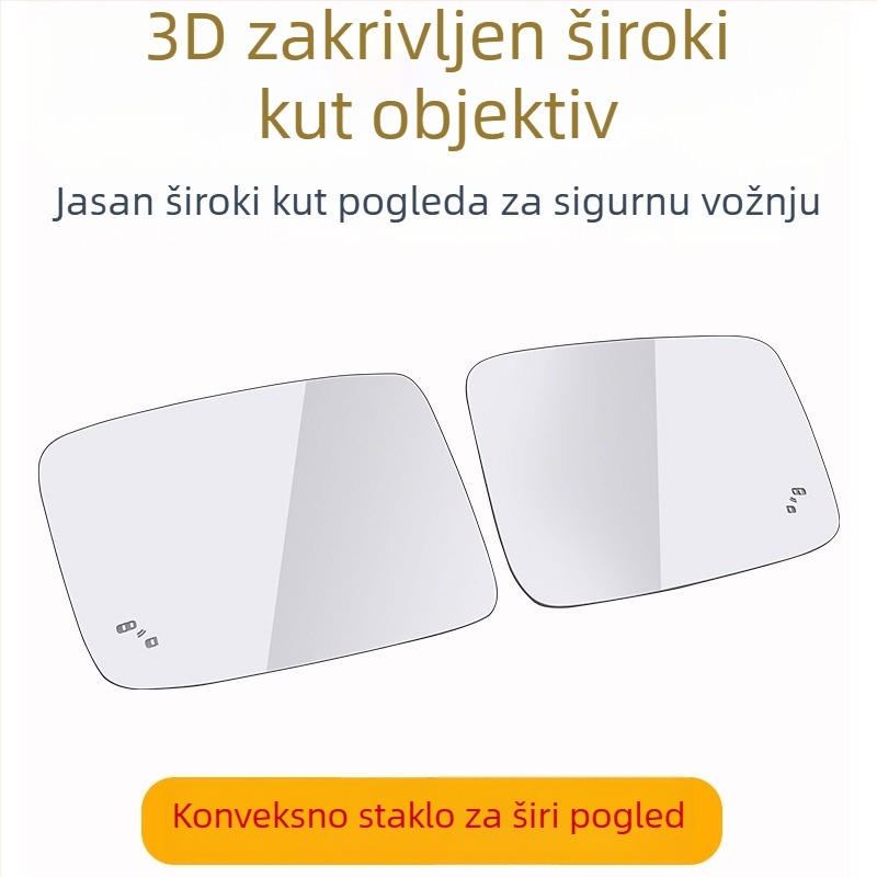 Lentila za retrovizor za Chery iCAR V23, ultrawiden kut pogleda i prošireno vidno polje
