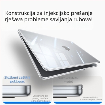 Prozirni zaštitni kućište za MacBook Pro 16- i 14-inčne te MacBook Air 15-inčne