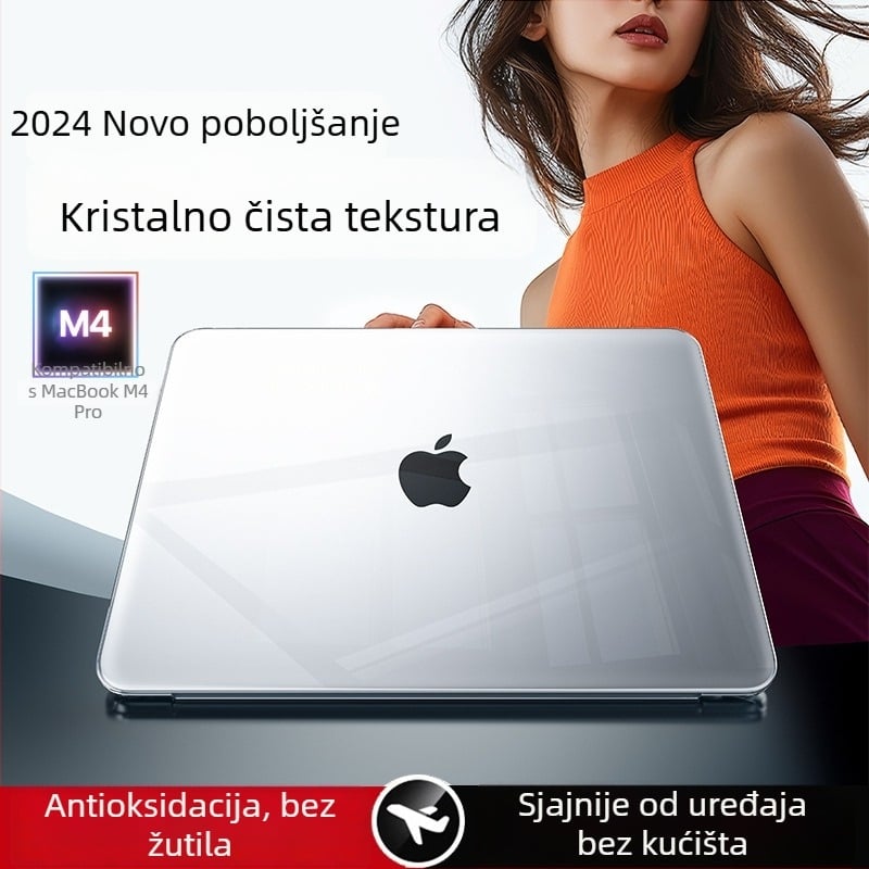 Prozirni zaštitni kućište za MacBook Pro 16- i 14-inčne te MacBook Air 15-inčne