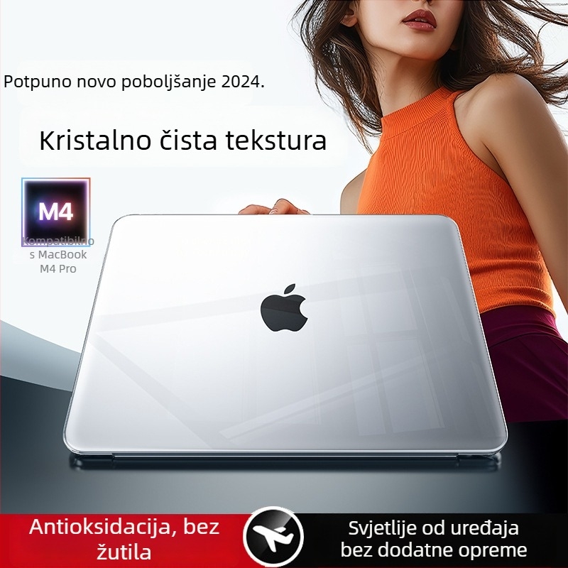 Prozirni zaštitni kućište za MacBook Pro 16- i 14-inčne te MacBook Air 15-inčne