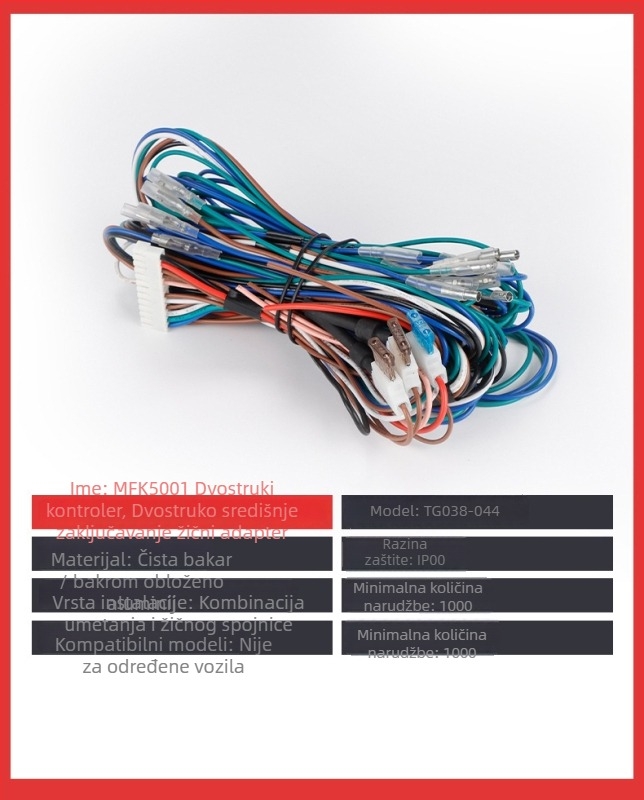 Daljinski sustav centralnog zaključavanja automobila i alarm protiv krađe — Tang Gong, materijal kontakata: čista bakra / bakar premazan aluminijem, primjena: elektronika