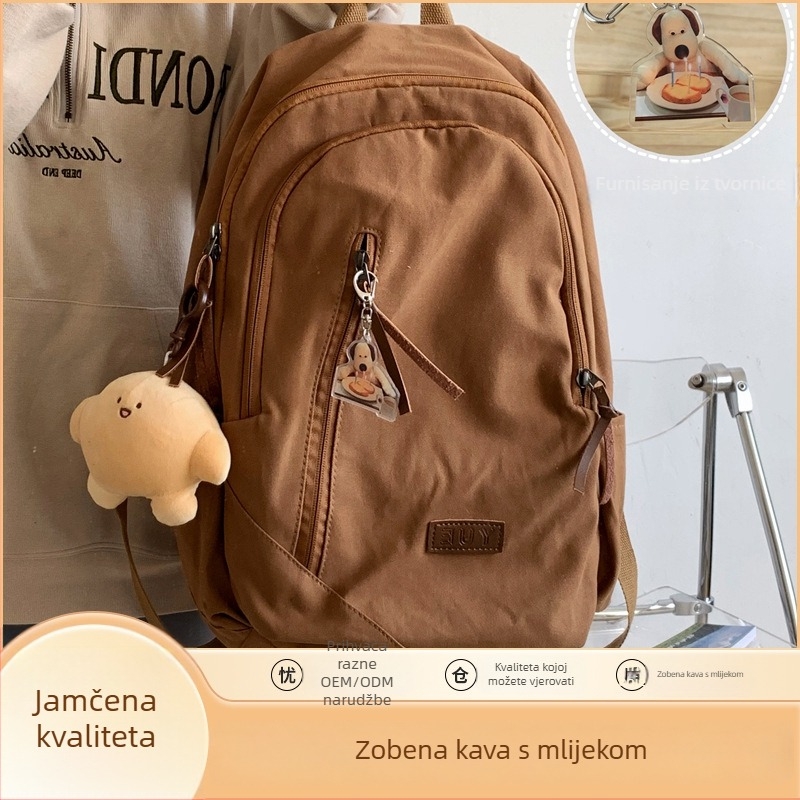 Putni ruksak, velike kapacitete, za žene, pogodan za 14-inčni laptop, do 20 L, proljeće 2025