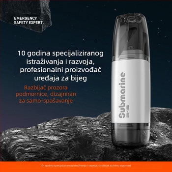 Višenamjenski autosigurnosni čekić za razbijanje stakla