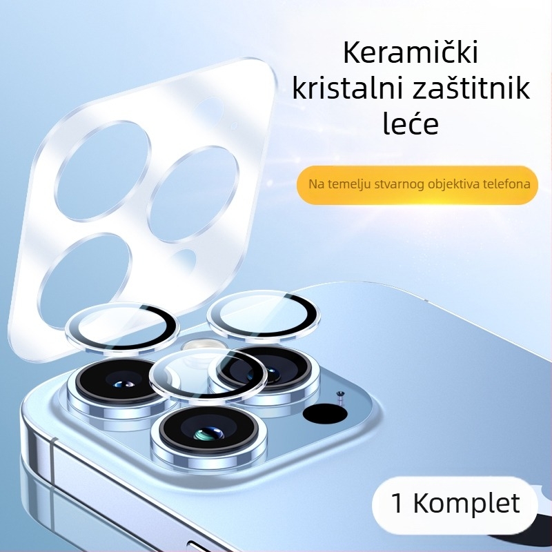 Kaljeno staklo zaštita objektiva za iPhone 15 Pro Max i iPhone 14 Pro