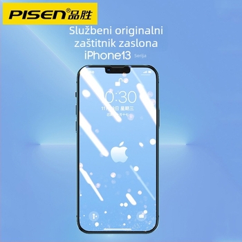 Pinsheng Kaljeno staklo za zaštitu prednjeg zaslona iPhone 14 Max – HD, Tanke rubove