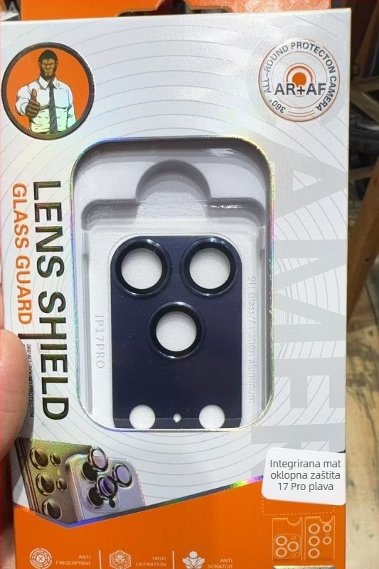 Jednodijelni zaštitni objektiv od aluminijske legure za iPhone 17 Pro i iPhone 17 Pro Max