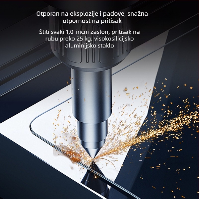 Staklena zaštita zaslona za iPhone 17, potpuno prekrivanje za iPhone 16, HD zaštita privatnosti za iPhone 15, dvostruko elektroplata zaštita zaslona za iPhone 13 Pro Max