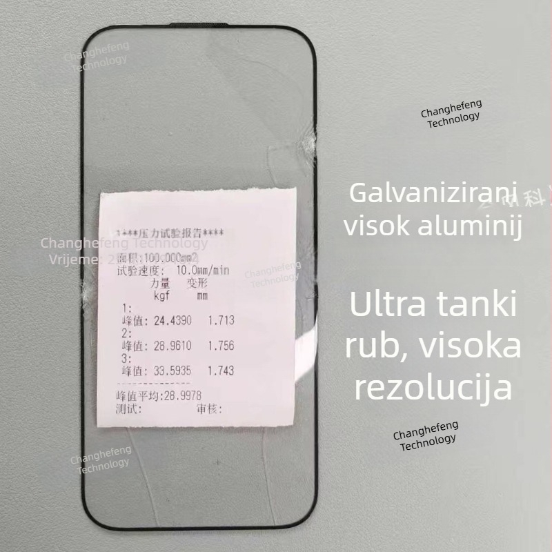 Staklena zaštita zaslona za iPhone 17, potpuno prekrivanje za iPhone 16, HD zaštita privatnosti za iPhone 15, dvostruko elektroplata zaštita zaslona za iPhone 13 Pro Max