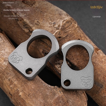 Kladivo za razbijanje stakla automobila od cinkovog legura, model HX5159, debljina 10 mm, težina 74 g