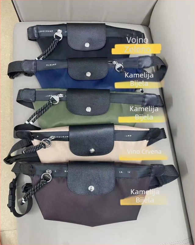 Muška najlon torba za prsa — vodootporna, izuzetno lagana, crossbody stil, svakodnevna uporaba