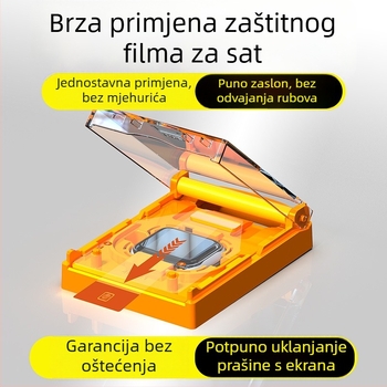 Neutral zaštitno staklo od kaljenog stakla za Apple Watch Series 9 i Series 10 – potpuna zaštita