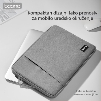 Baona futrola za laptop - vodootporna, otporna na habanje, Oxford tkanina, nosivost 3 kg, proljeće 2024