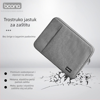 Baona futrola za laptop - vodootporna, otporna na habanje, Oxford tkanina, nosivost 3 kg, proljeće 2024