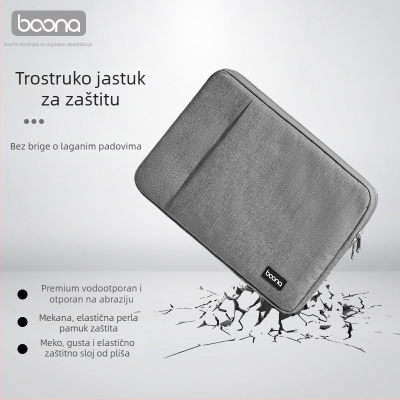 Baona futrola za laptop - vodootporna, otporna na habanje, Oxford tkanina, nosivost 3 kg, proljeće 2024