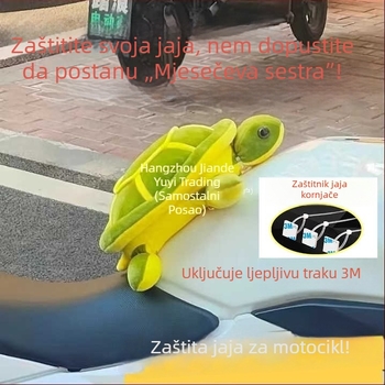 Zaštita intimnog područja motocikla, zaštita jajeta u utrci, jastučić za rezervoar, plišani kornjača — Yu yi, PET materijal