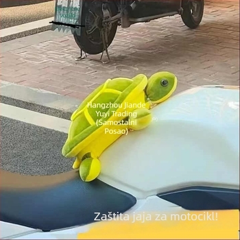 Zaštita intimnog područja motocikla, zaštita jajeta u utrci, jastučić za rezervoar, plišani kornjača — Yu yi, PET materijal