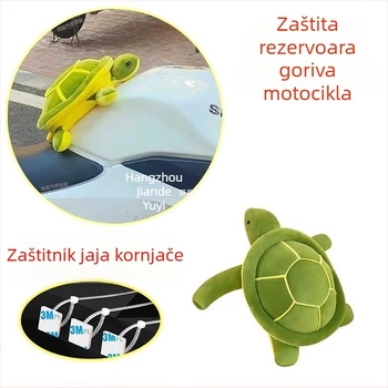 Zaštita intimnog područja motocikla, zaštita jajeta u utrci, jastučić za rezervoar, plišani kornjača — Yu yi, PET materijal