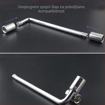 Set alata za popravak automobila u plastičnoj kutiji; marka Yisheng; komplet alata za popravak automobila