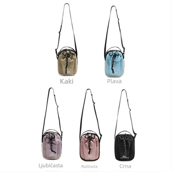 Muška crossbody torba - gradski stil, poliester, prozračna