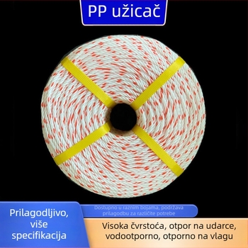 Polipropilensko užad, višestruko vlakno — Marka Yichuan; Materijal: PP; Tip: višestruko vlakno; Otpornost na kidanje: 1000 kg; Primjena: pakiranje