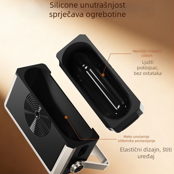 AirPods Pro 3 zaštitna futrola – silikon, all-inclusive dizajn, injekcijsko oblikovanje, kompatibilno s Apple
