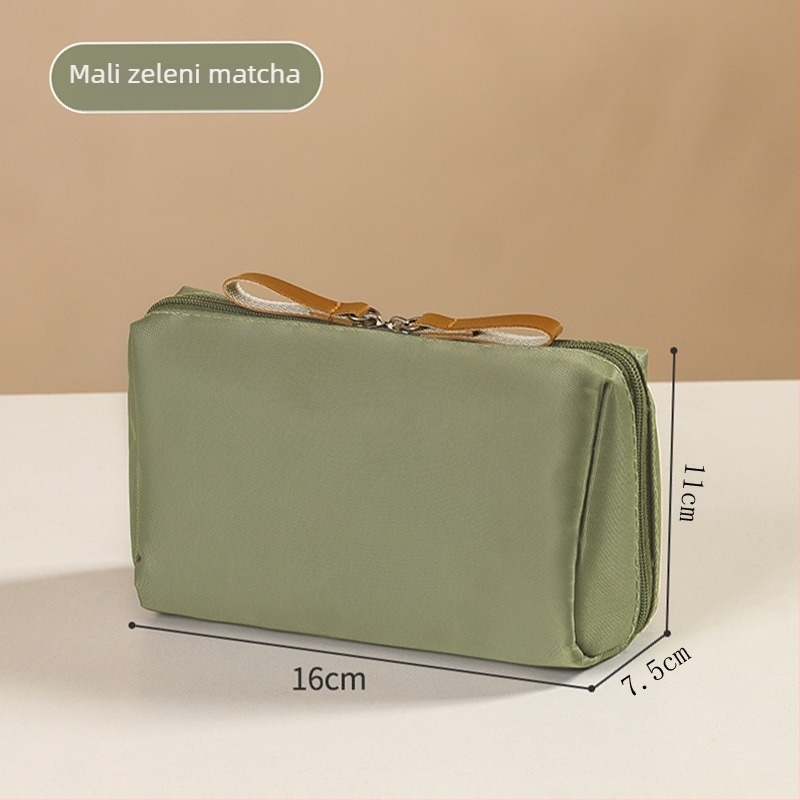 Ženska kozmetička torbica – urban stil, najlon materijal, podstava od najlona, vodootporna i otporna na habanje, za kućno skladištenje