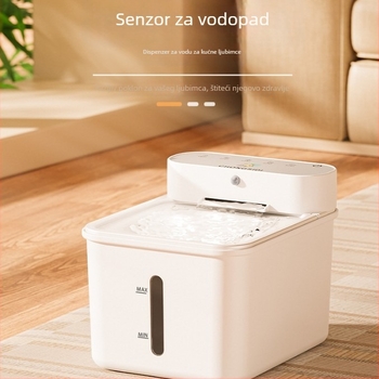 Automatski posuda za vodu za kućne ljubimce, pogodan za mačke i pse, s održavanjem konstantne temperature grijanja, inteligentni senzor oslobađanja vode, veliki kapacitet, model Yb-hc1065