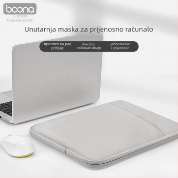 Baona kožna futrola za laptop s unutarnjom podstavom – ovčja koža, nosivost 5 kg, jesen 2023