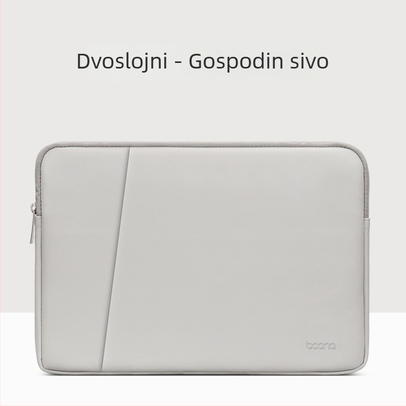 Baona kožna futrola za laptop s unutarnjom podstavom – ovčja koža, nosivost 5 kg, jesen 2023